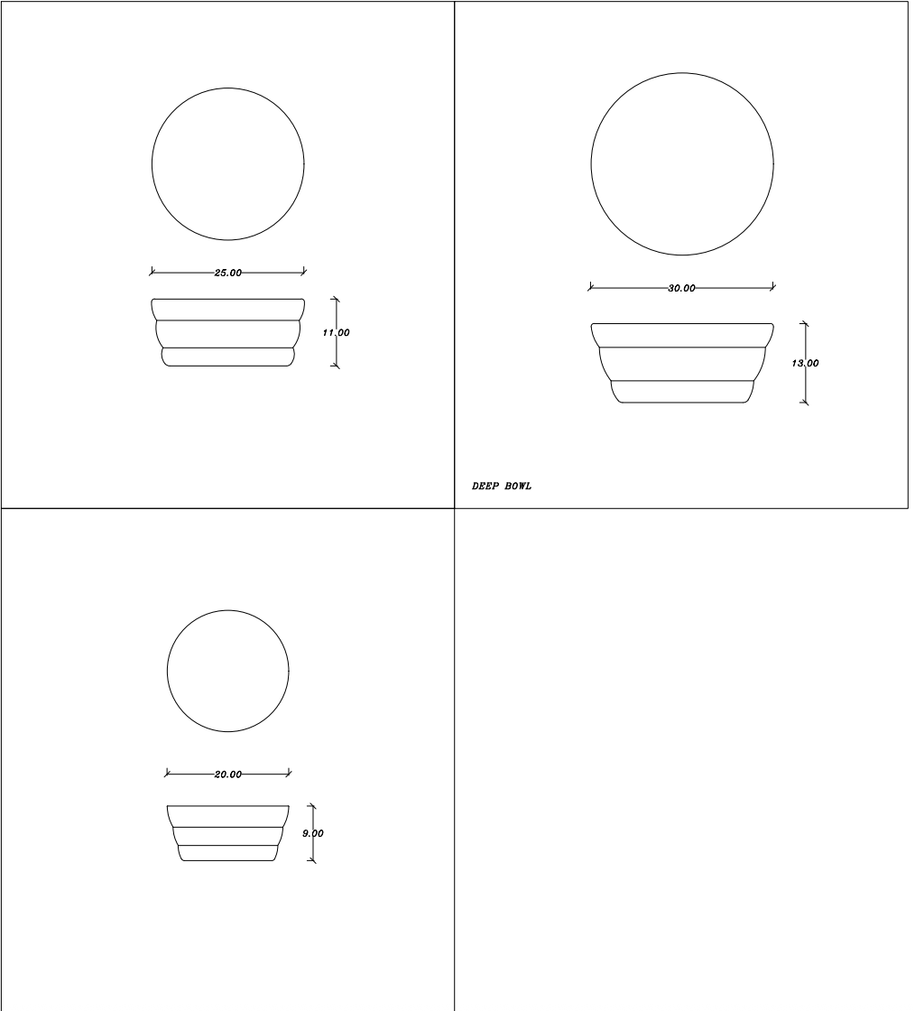 Gather Deep Bowls Set
