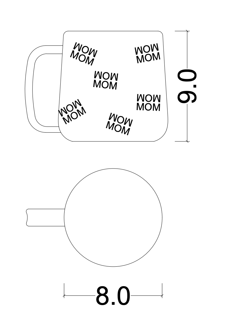 WoW MoM Mug - Ellie Home