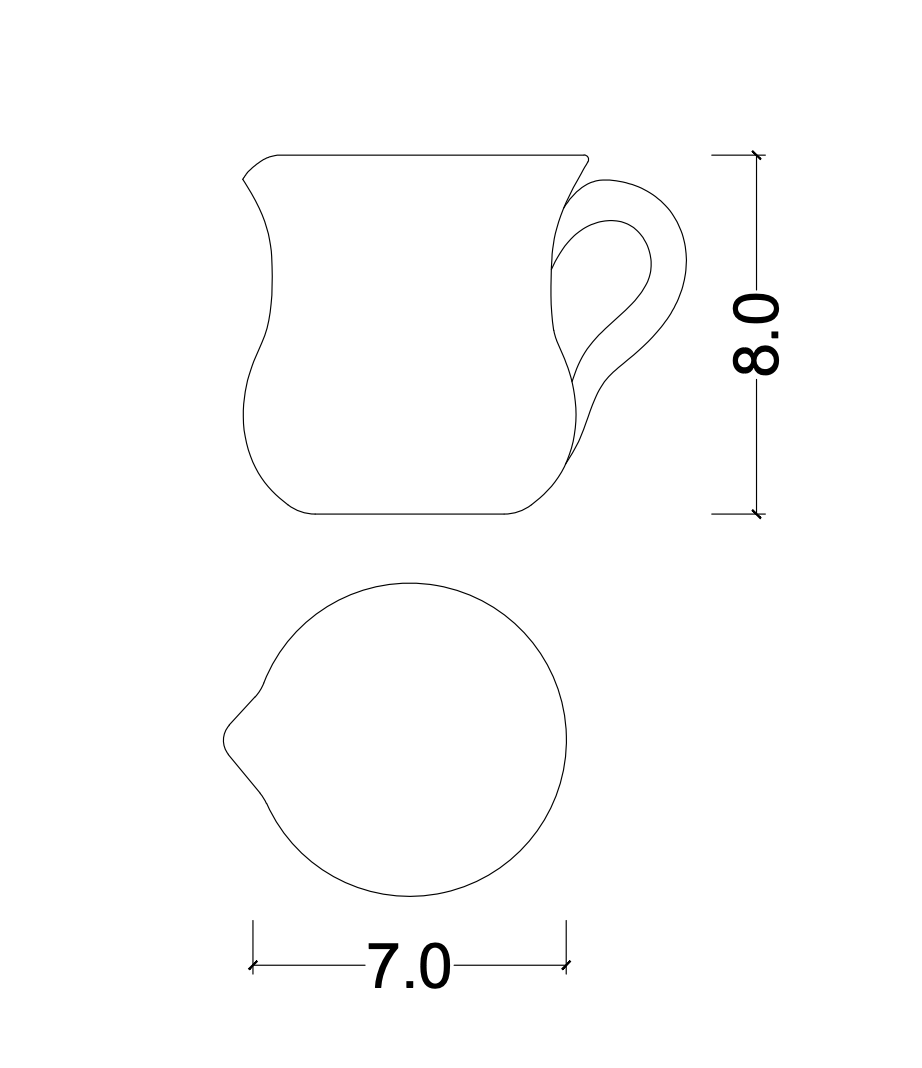 Galactic Milk Jug - Ellie Home