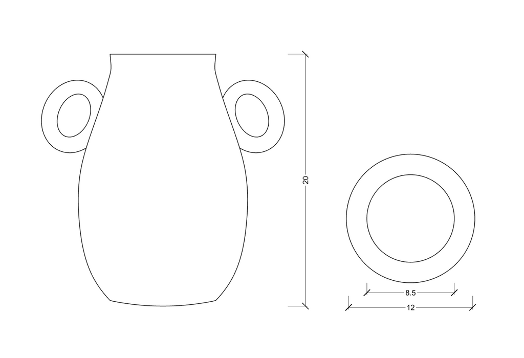 Santaria Vases - Ellie Home