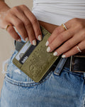 Elliephant Garden Cardholder — Olive
