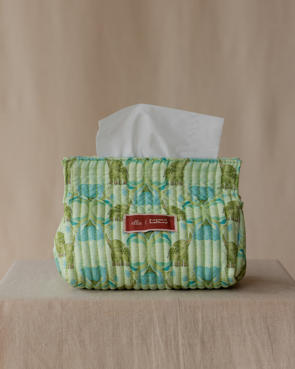 Elliephant Meadow Tissue Box