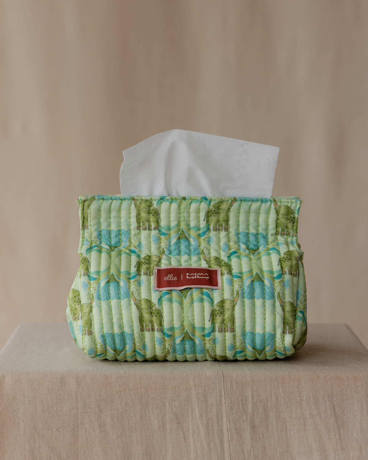 Elliephant Meadow Tissue Box