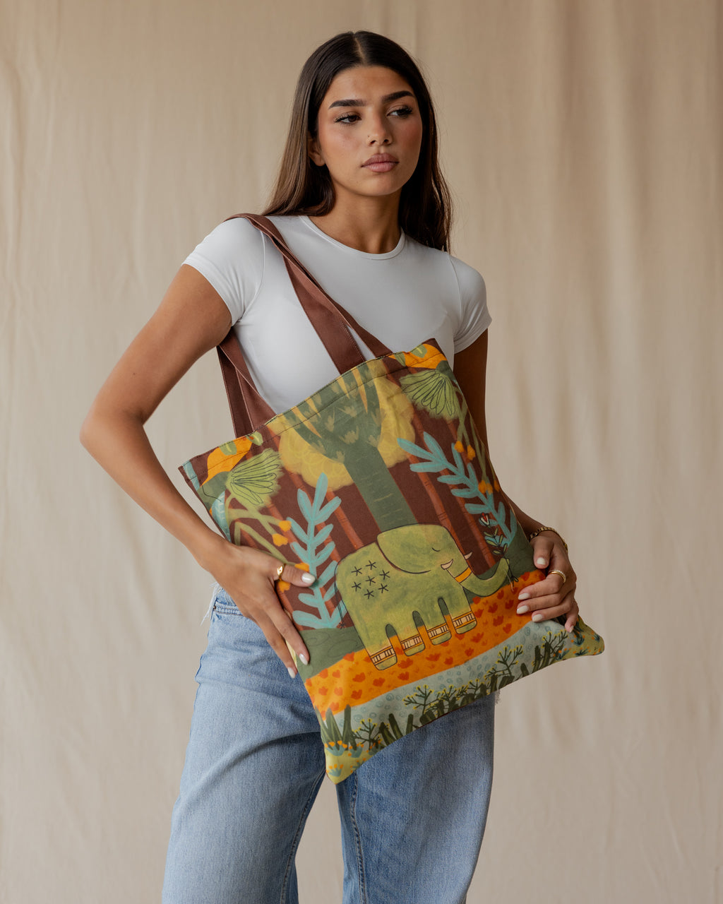 Elliephant Journey Tote Bag
