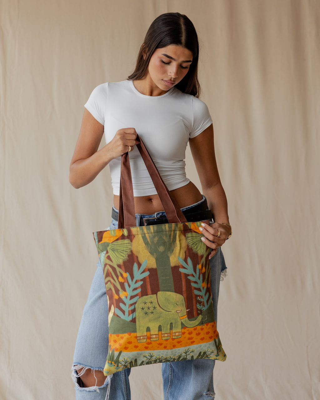 Elliephant Journey Tote Bag
