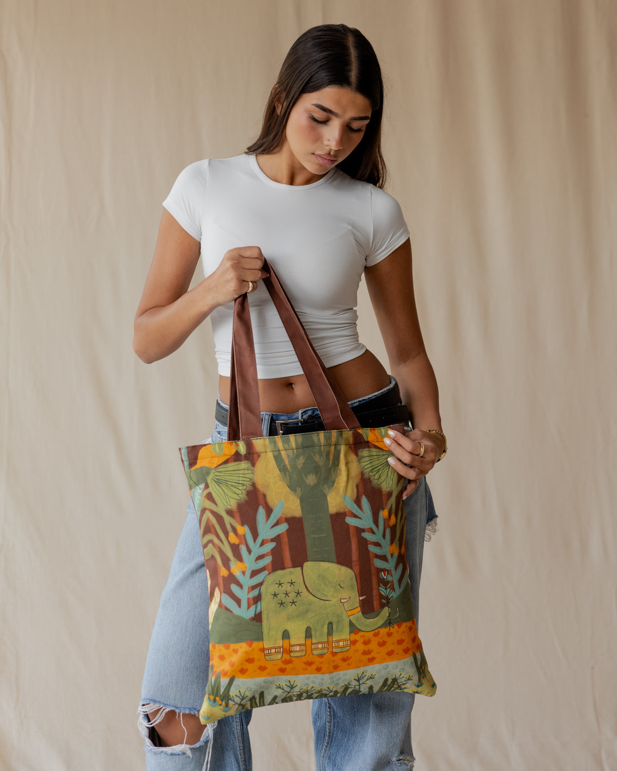 Elliephant Journey Tote Bag