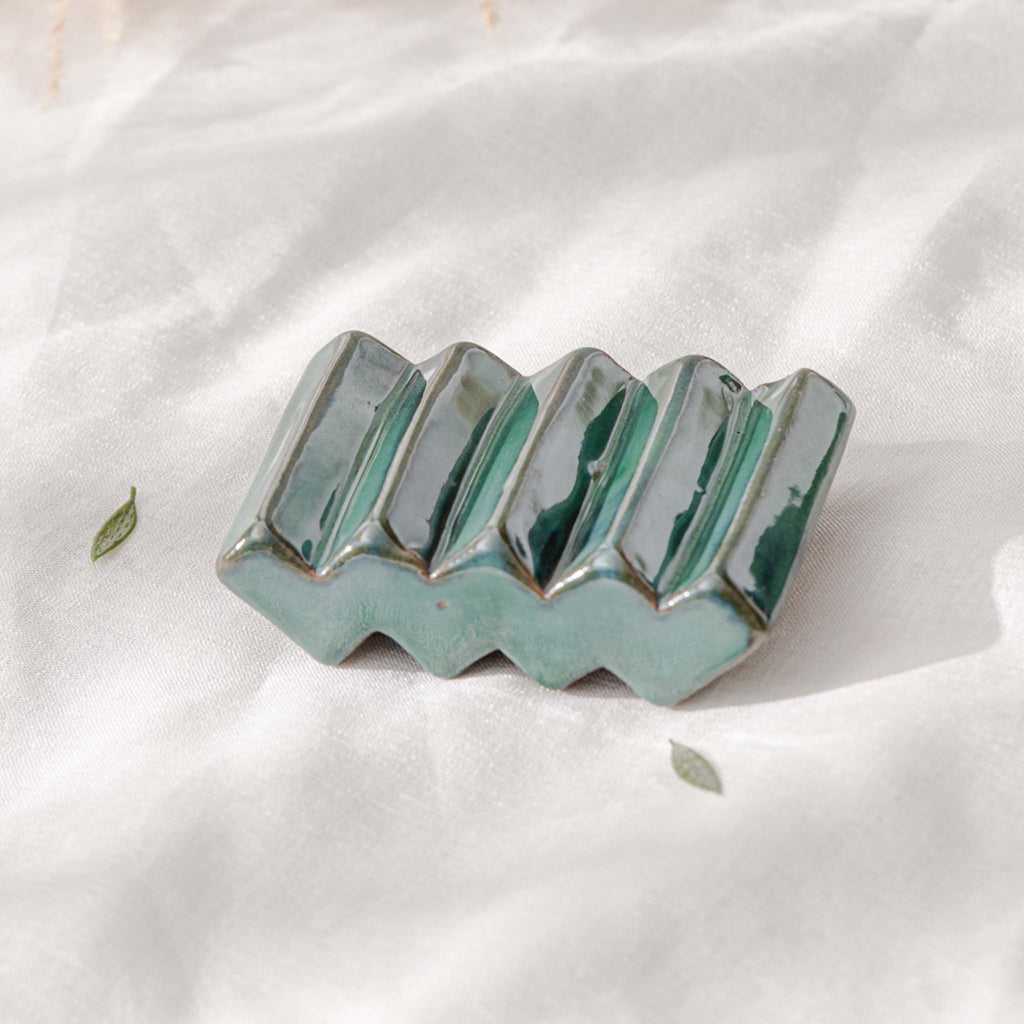 Zigzag Soap Dish - Ellie Home