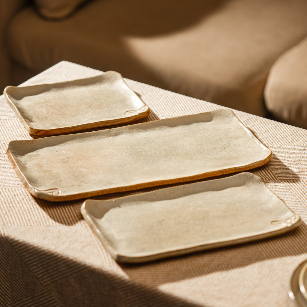 The Blooming Lotus Platters Set - Ellie Home