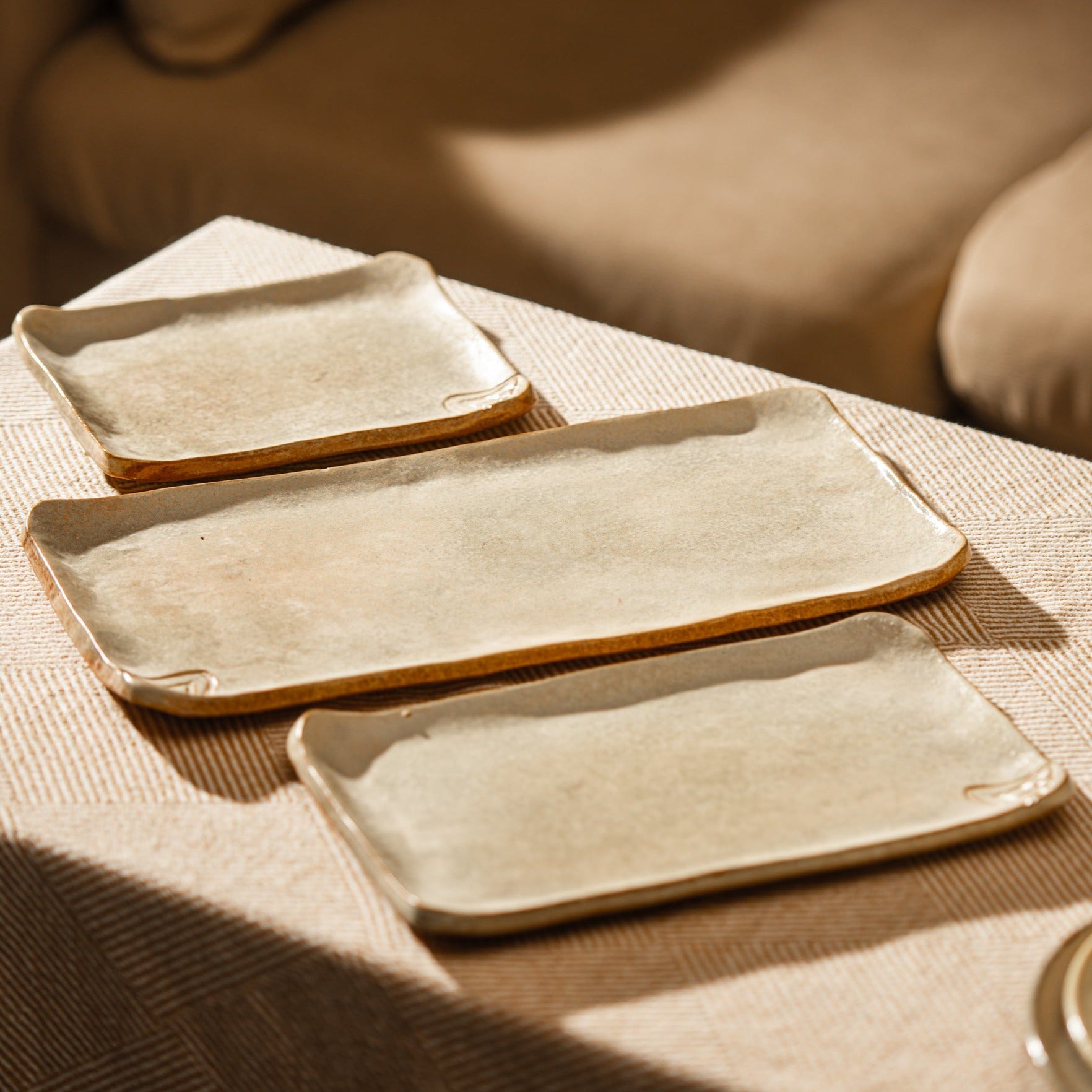 The Blooming Lotus Platters Set - Ellie Home