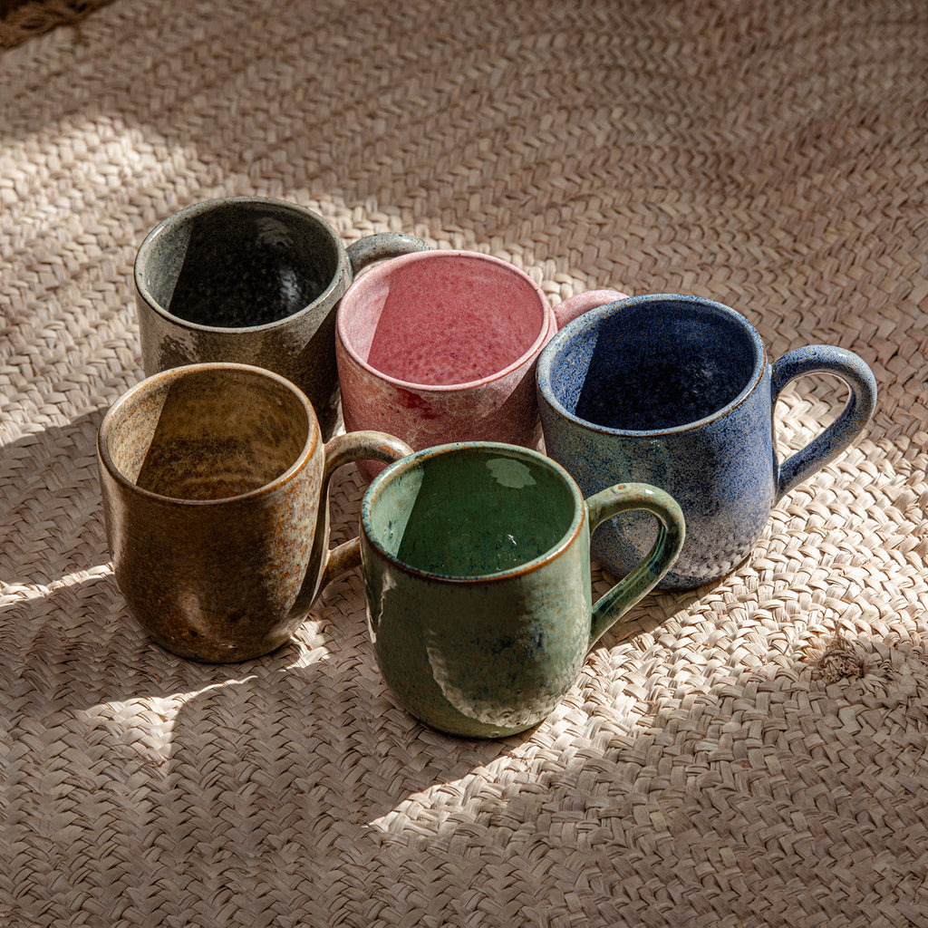 Earthy Cylinder Mugs - Ellie Home