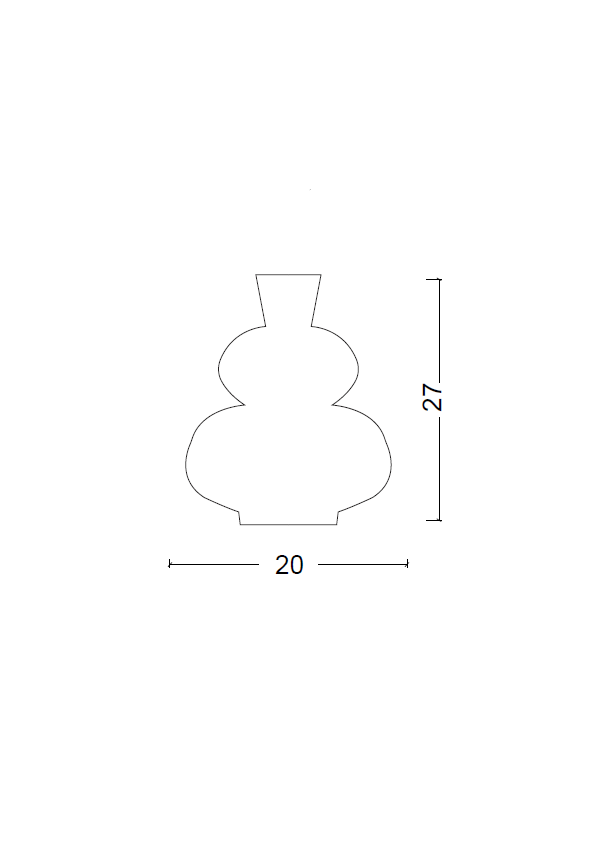 Leafline Vase - Ellie Home