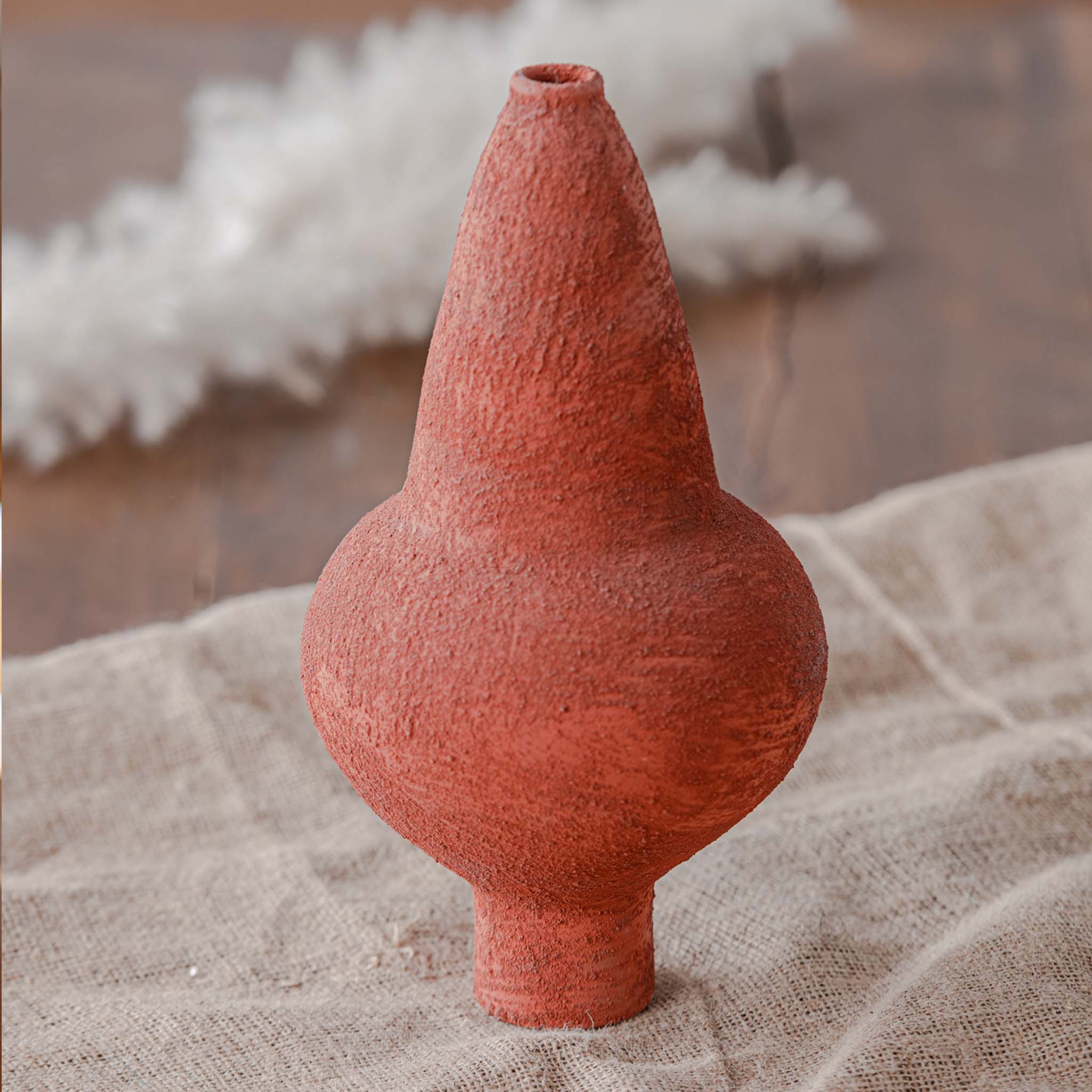 Odd Orange Vase - Ellie Home
