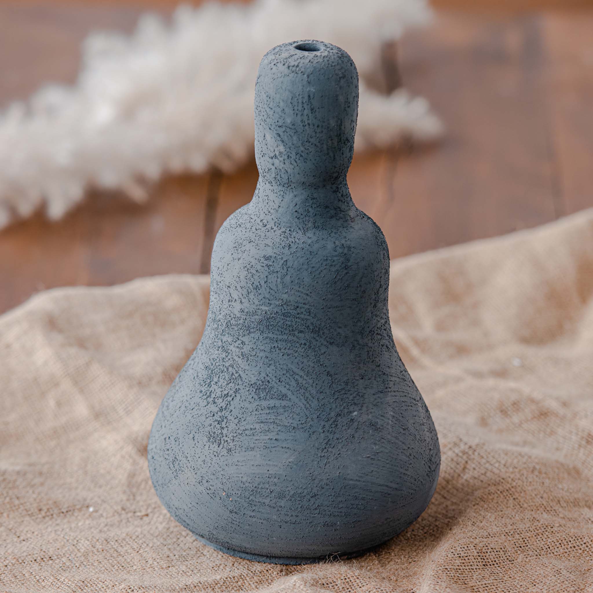 Odd Teal Vase - Ellie Home