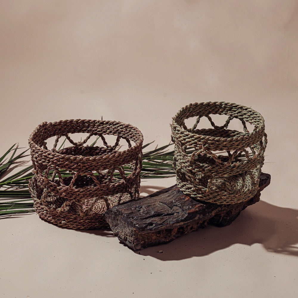 Santaria Seethru Baskets - Ellie Home