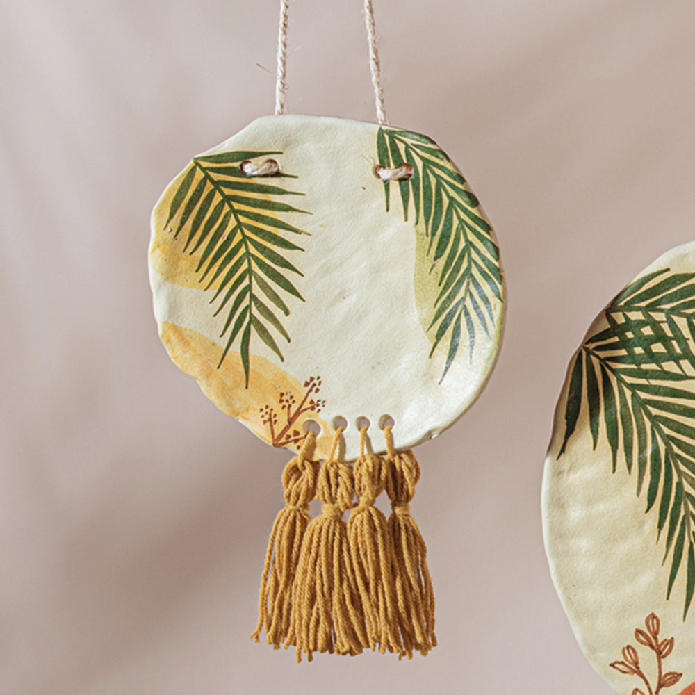 Santaria Hanging Wall Plates - Ellie Home