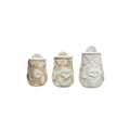 Monogram Tea, Sugar & Coffee Jar Set - Ellie Home