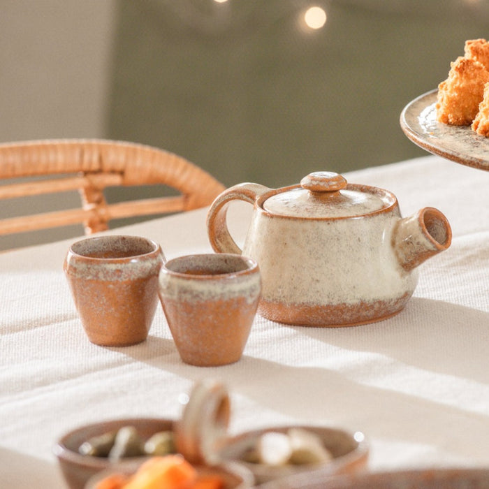 Elegance Tea Set - Beige