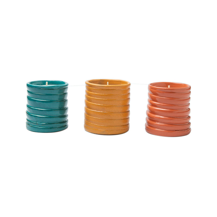 Coil Candle Set